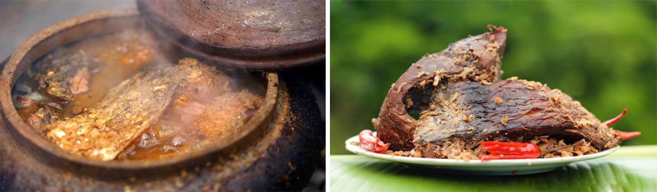 Mua cá kho làng Vũ Đại ngày tết