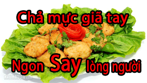 chả mực